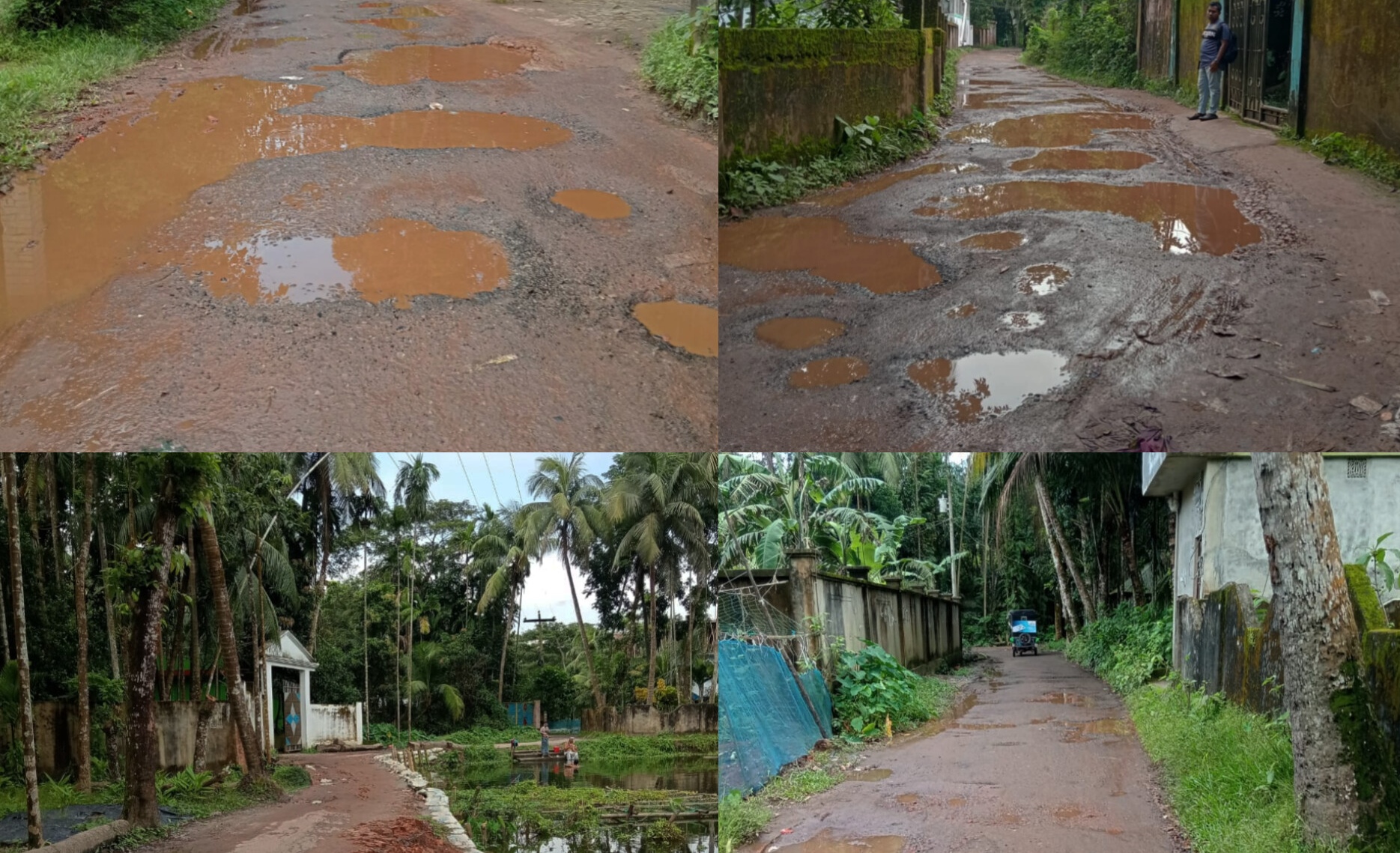 চন্দ্রগঞ্জ-ওদারহাট মেইন সড়ক চলাচলে অনুপযোগী,জরুরি সংস্কারের দাবি স্থানীয়দের