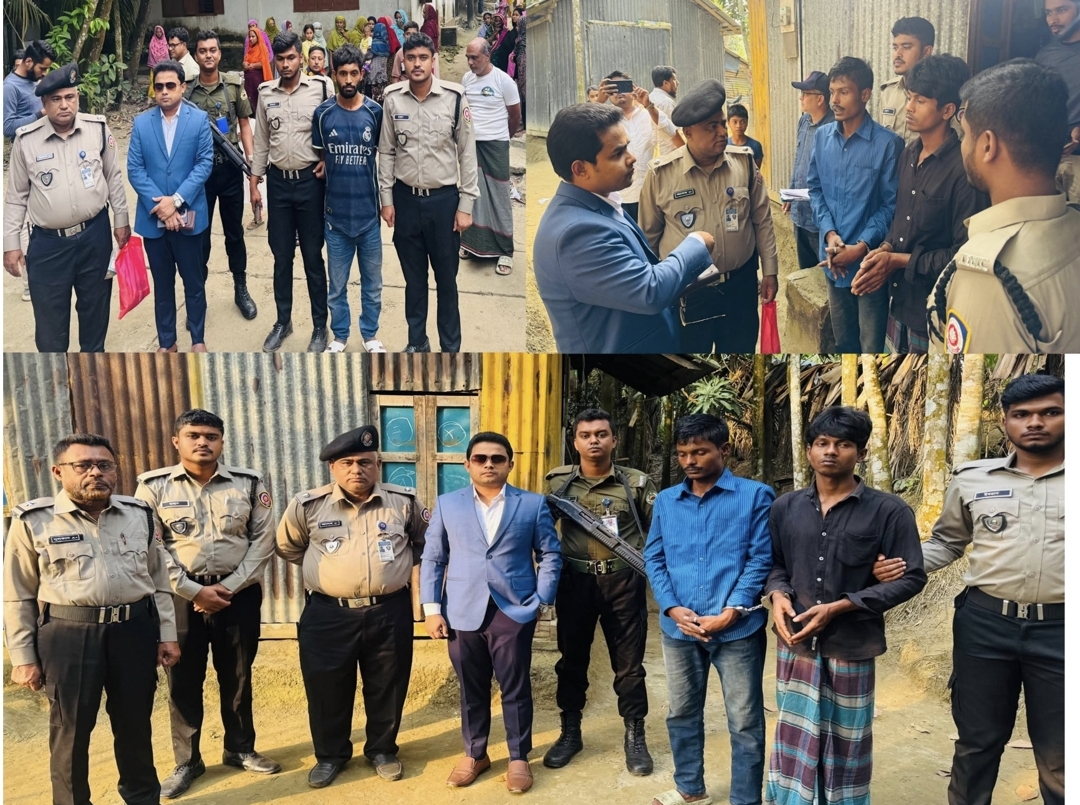 লক্ষ্মীপুর সদর ইউএনওর মাদক বিরোধী টাস্কফোর্স অভিযানে আটক-৩